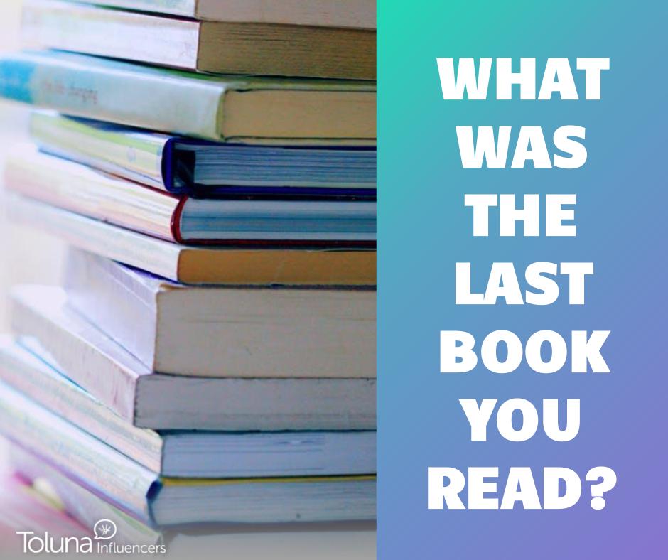 If you were told you must do a book report on the last book you read, what would it be and what rating would you give the book?