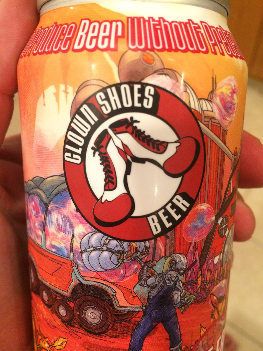 ephoustonbill's tweet photo. @clownshoesbeer 🍻🍻🍻gotta love the Shoes🍻🍻@JacobGrimes @badhopper @JHMSparky @RJellyman @D_V_T_ @ManvsAle @Jagoff33 @beer_likes @TheStraightHops @IanStew55902399 @DRE_Go_Fish @CasaskullMark @beerguypdx @wolv54b1 @Just4BeerLovers @cedarflats 🍻🍻🍻 https://t.co/CCenvjVU5c