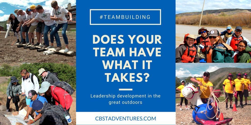 CBSTAdventures's tweet photo. #LeadershipDevelopment only works when it’s taken seriously. At CBST #adventures, we make it natural and fun to actively #participate! To learn more about getting your employees to engage click here: https://t.co/3vv9IPkh6x https://t.co/9IIPUUHN4G