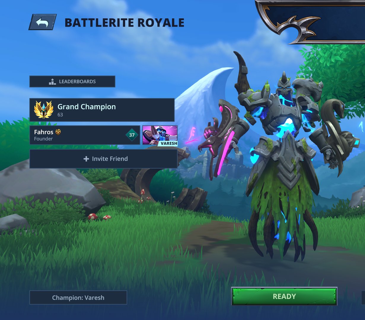 Fahros on Twitter: been addicted to Battlerite Royale lately Gonna try and grind through Grand Champion Solo ranks a little bit on today. Let's see how it Would