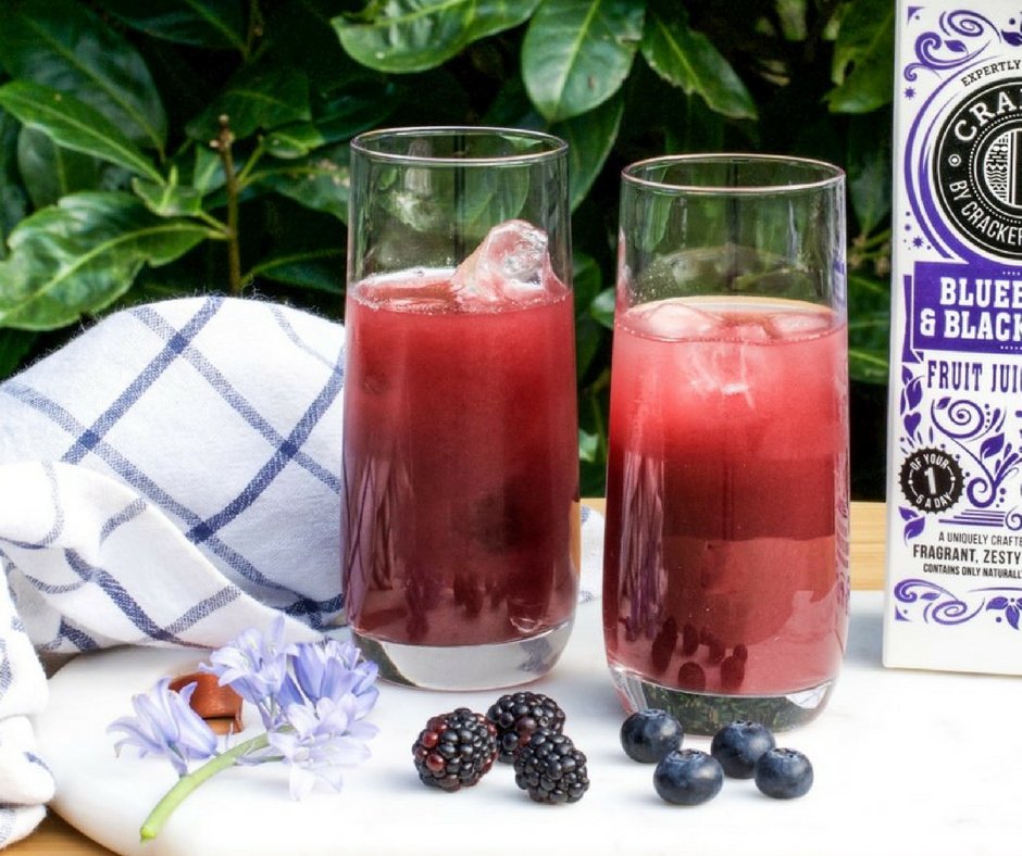 Our Blueberry &amp; Blackberry juice drink is delicous and fresh but with no added sugar. To be enjoyed with no guilt.