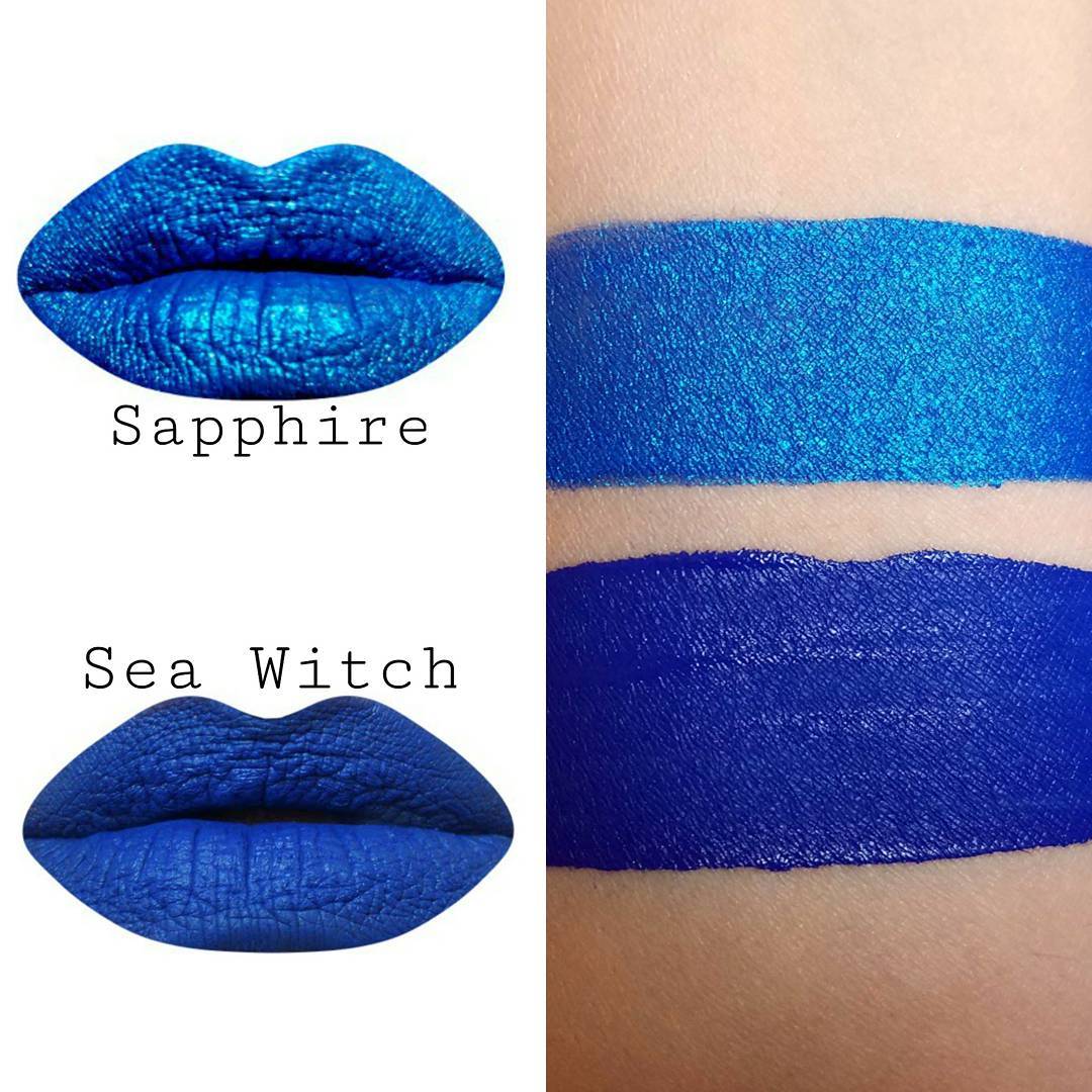 CutECOsmeticsUK's tweet photo. Looking for your dream BLUE lipstick? Check out the many options from #PrettyZombie, ideal for #Halloween and beyond! https://t.co/Qjclp887L0 #veganlipstick #makeupartists #bbloggers https://t.co/d8chrt0byy
