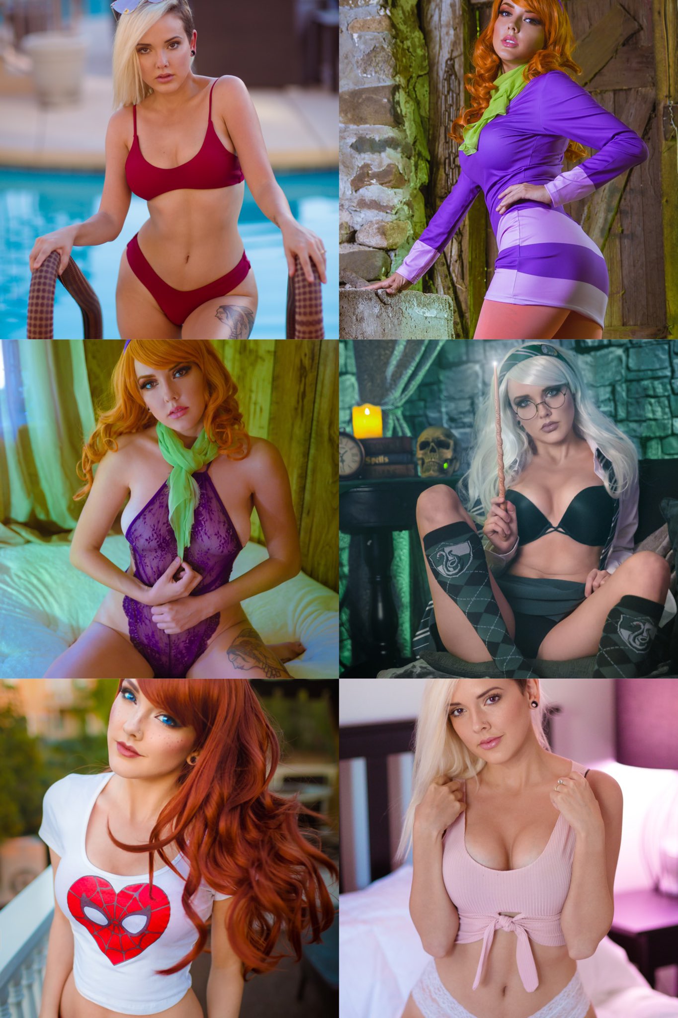 X-এ Darshelle Stevens: 12 SETS FOR SEPTEMBER! ♥️ LAST DAY TO SIGN UP!  t.coRh5FlVvE0J -Bikini -Daphne -Boudoir Daphne -Slytherin -MJ  -Pink Bed -Gryffindor -Boudoir Black Cat -Black Cat -Boudoir Velma -Autumn  Boudoir -