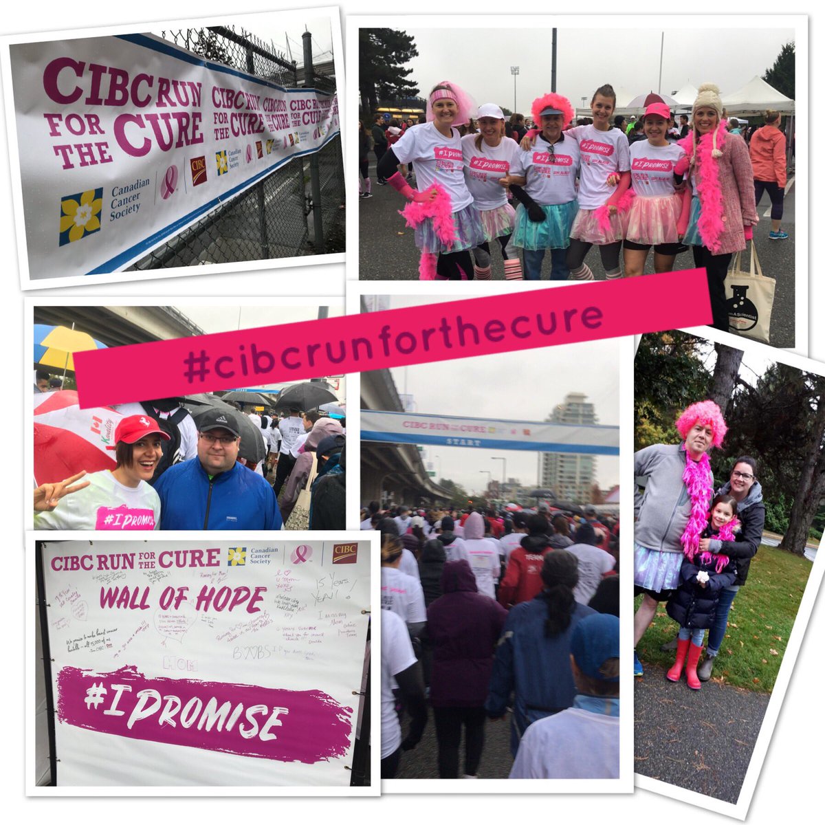 Eupraxia team took part in a 5k run this morning at #CIBCRunfortheCure in two cities, with the hope for A Future Without Breast Cancer! #teambuilding