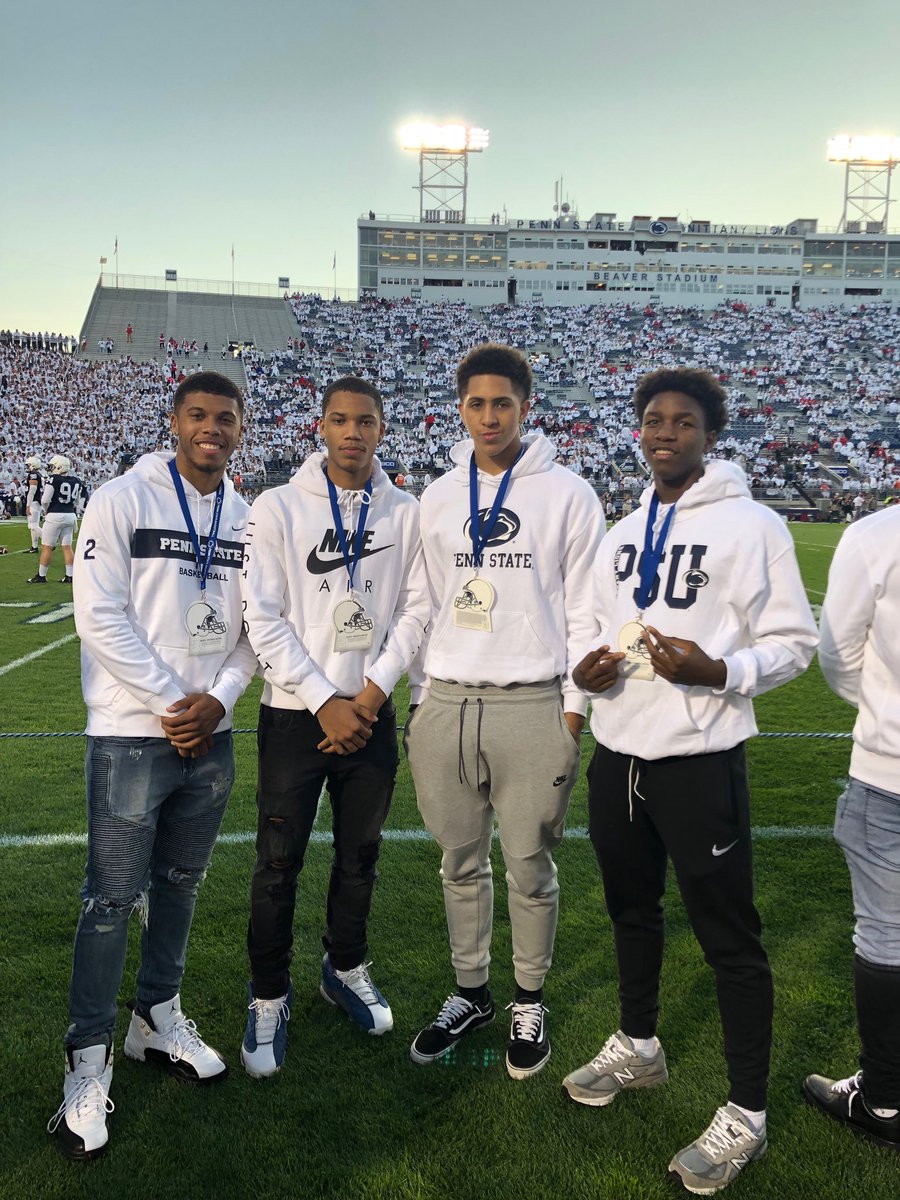 NJS0510's tweet image. Always a blessing when you can experience the journey with your brothers 🦅🏀💜#AMGD

#RecruitingWeekend #PennState #Purplehoops #EaglesFlyHigh 
📸: @Atomic10dog