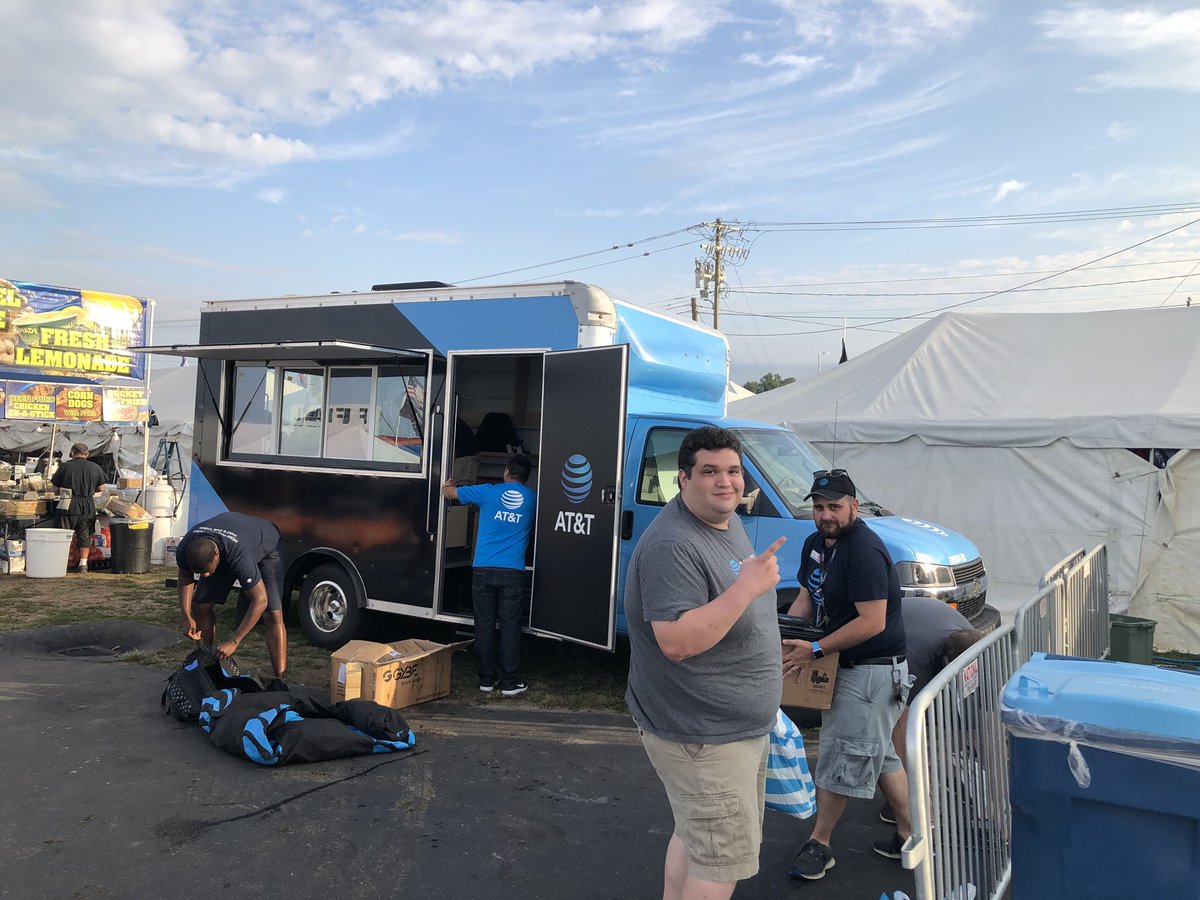 VicMaggio2020's tweet photo. Great teamwork and collaboration among our Retail &amp; Mobile Event Team! Final Day of our Charlotte Speedway Racetrack Event, More Entertainment Our WAY! @OwnTheHomeJones @theriddler704 @MarqRodgers @404girl @TT_CGM  @JakeAraghi @cashleypantojas @AdamMRagab @wendymack13 https://t.co/zIfR0aUsxJ