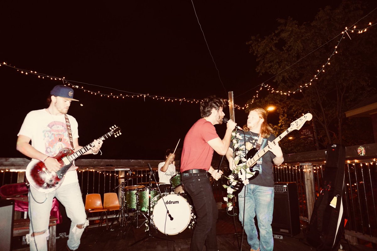 Had some fun on the roof last night!