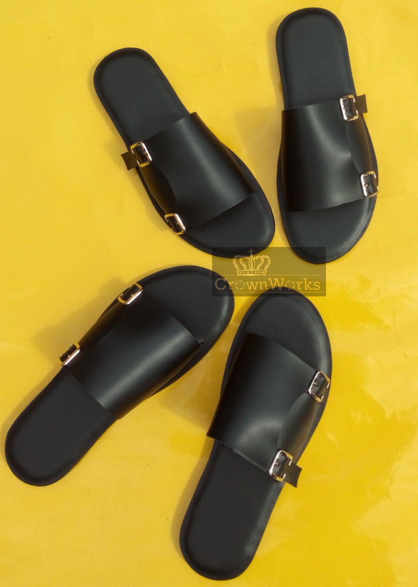 _crownworks's tweet photo. Monk strap slippers available for the Sweetboys 
#monkstrap #black #naijashoes #SBA #SweetBoysAssociation #AgbadaChallenge #yorubademons #handmade #femalecobbler #crownworks https://t.co/YpMJ1TaKyd