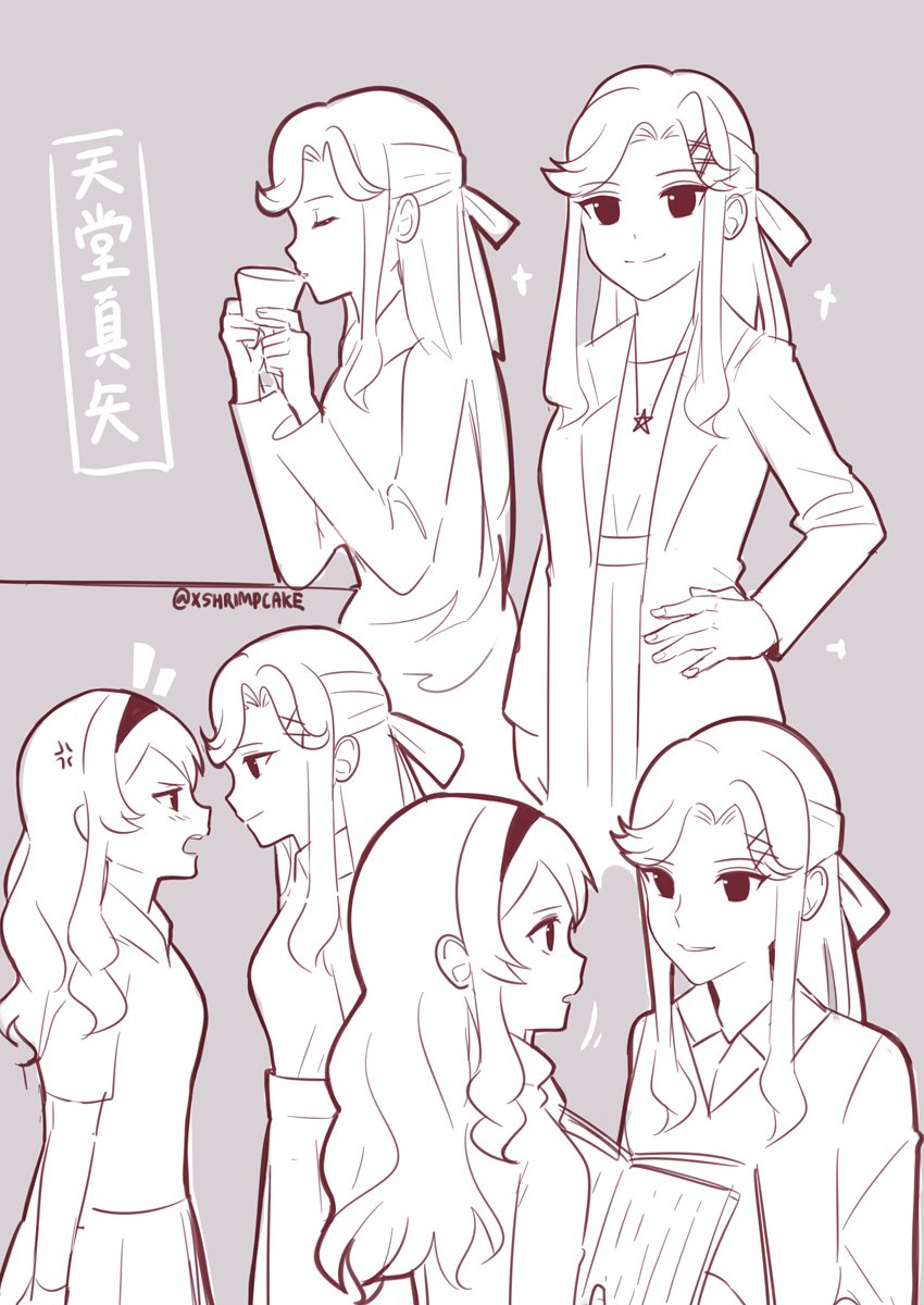 Doodled some cured mayo in between LFG queues #スタァライト #真矢クロ 