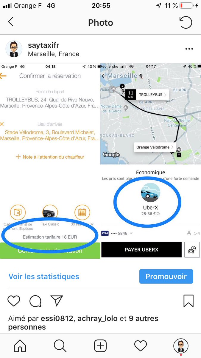 Saytaxi13's tweet photo. #uberarnaque saytaxi 2x moins chers, 4 catégories de véhicules, 3 modes de paiements au choix (CB in app, CB à bord, espèce) ne vous trompez plus pour vos déplacement dans les bouches du Rhône. https://t.co/O9Be3fn82e
