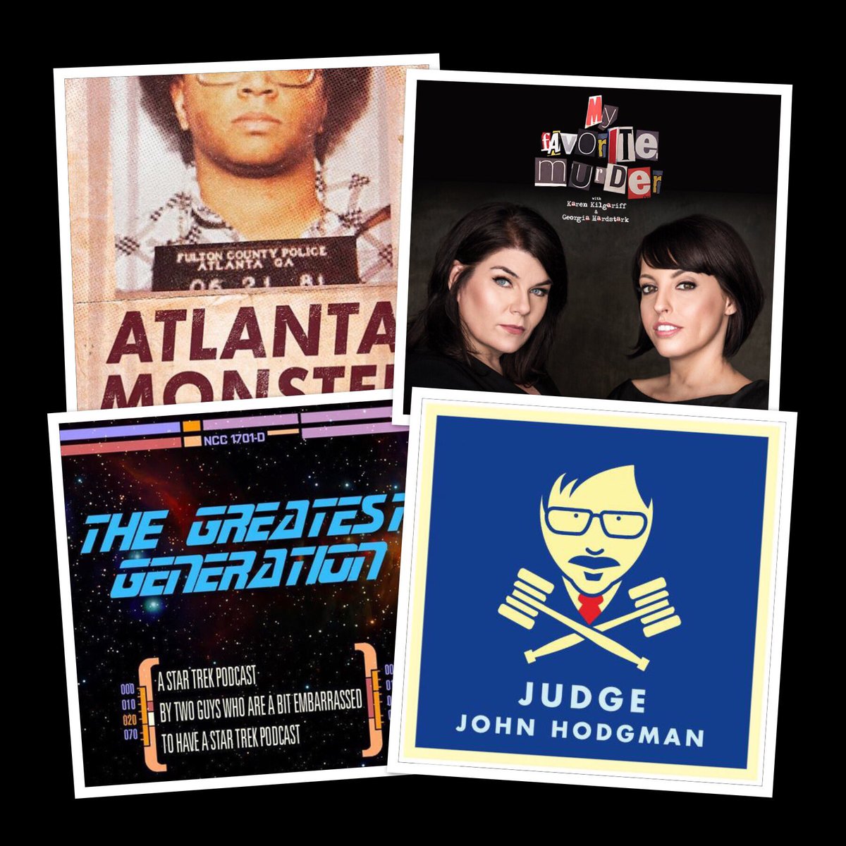 youhaventseenwh's tweet image. For #NationalPodcastDay, we want to recognize the podcasts and podcasters that continue to entertain, educate, and inspire us! #JudgeJohnHodgman, #JJHO, #GreatestGen, #MyFavoriteMurder, #MFM, #MaximumFun, #JesseThorn, #AtlantaMonster, #TinderfootTV, 
#podcast, #podcasters