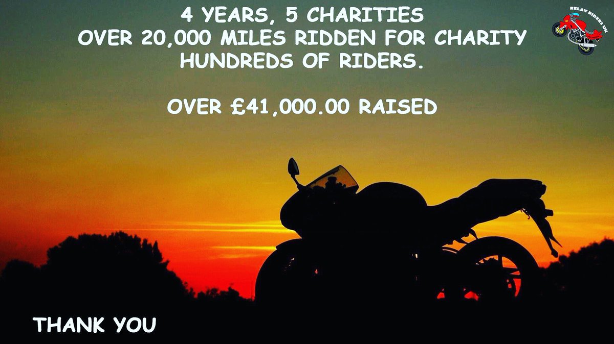 Relayridersuk's tweet photo. #charity #bikers #motorcycles #bighearts #INCREIBLE #wow #2wheelsGood https://t.co/3CUs9121f4