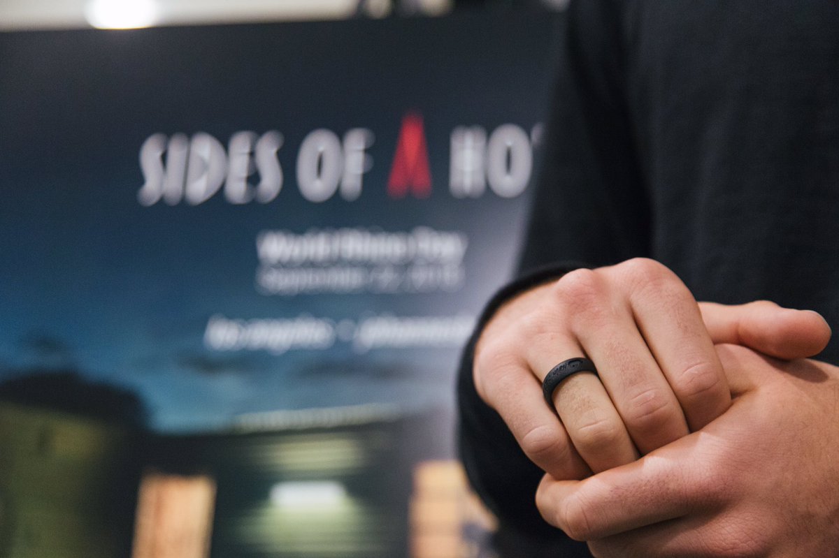 sidesofahorn's tweet photo. Thank you @ensorings for helping us raise awareness around our film and the ongoing poaching war #GoEnso #RingsforaReason #ForceforGood https://t.co/1Ffu8RAeIv