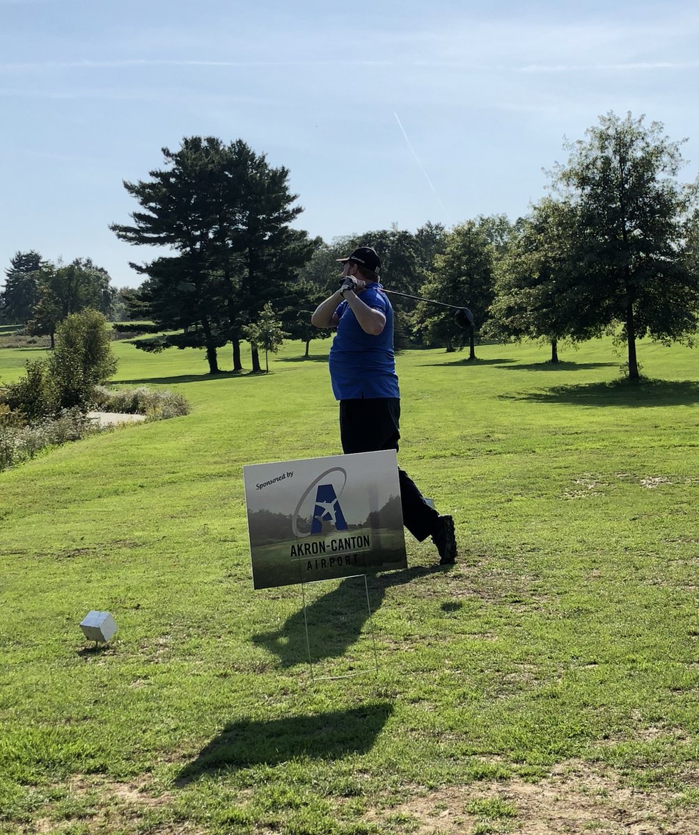 MariaERoth's tweet photo. Thanks to @CAKairport for sponsoring a hole at the #MatrixGolfOuting #MPA  #Matrix2019 https://t.co/lVWgF0eUmU