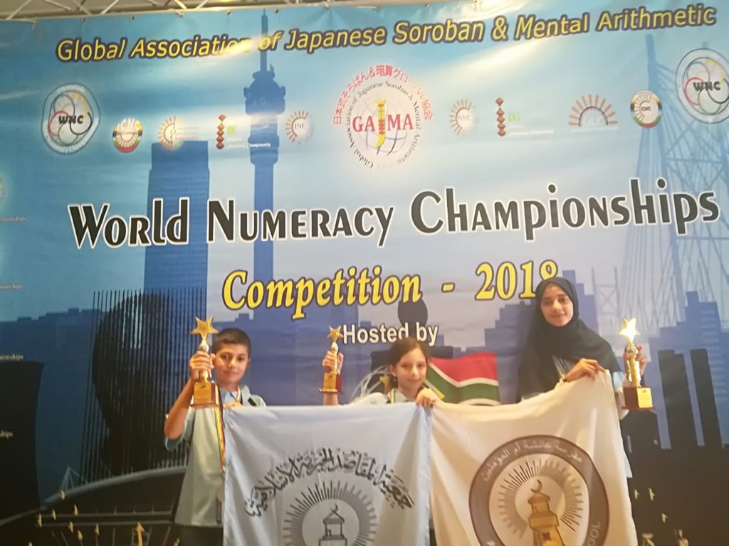 m_rorita10's tweet photo. Congratulations ๐ to our little champions #GAJSMA #ismart #Johannesburg competition #so proud of you #Aisha Makassed Learners ๐ช๐ป# @MakAishaSchool https://t.co/lSmahKXNTJ