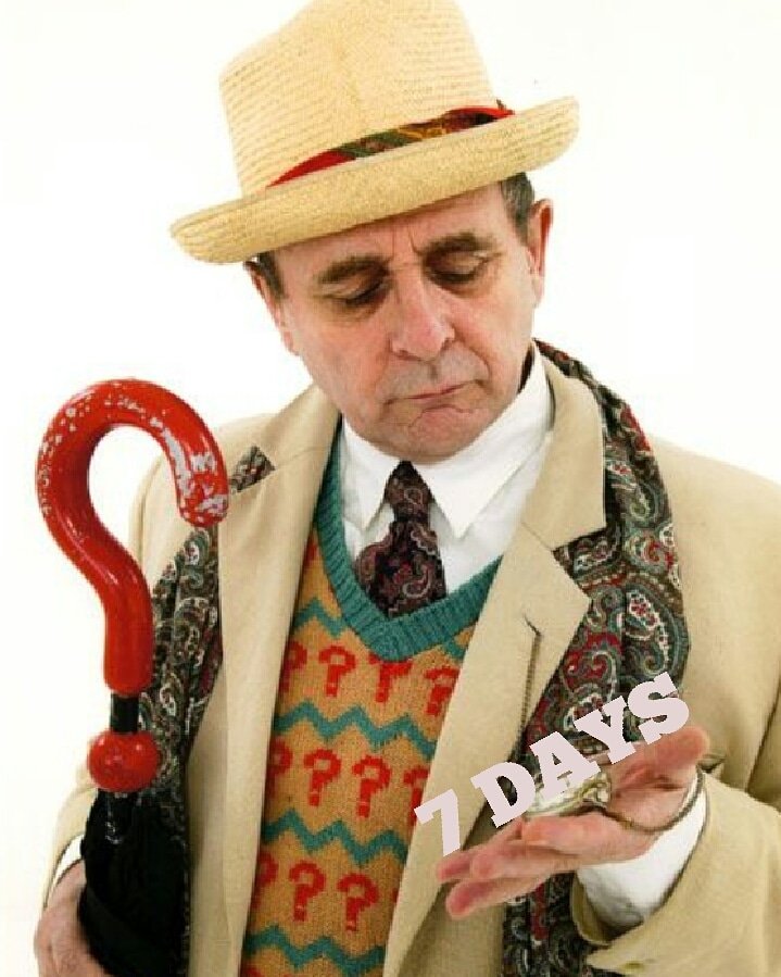 Dadof20adopted's tweet photo. We are lucky to have ths Doctor Comung back in 7 days. #Doctorwho #Whovians #WhoviansofDrWho41 #13thDoctor #DW #jodiwhittaker #Gallifreystandspodcast @4SylvesterMcCoy @Noelradford @RobRadArtwork https://t.co/8PhP73NaY8