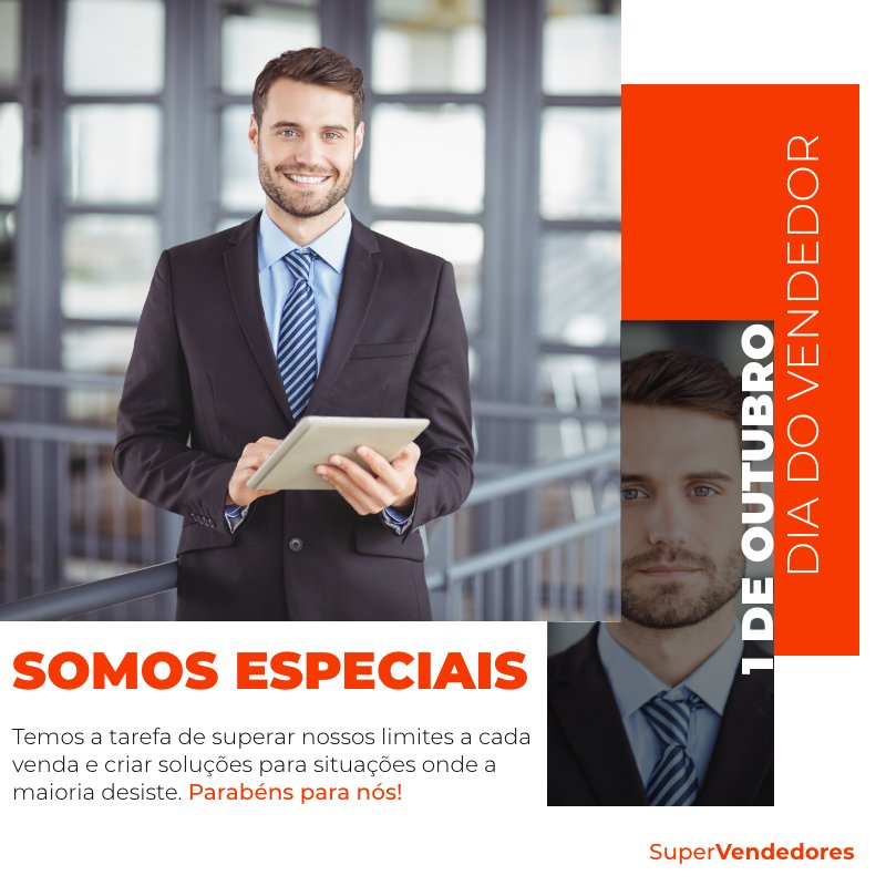 SuperVendedores's tweet photo. Somos especiais! Temos a tarefa de superar nossos limites a cada venda e criar soluções para situações onde a maioria desiste. Parabéns para nós! https://t.co/sl4zteDTOb