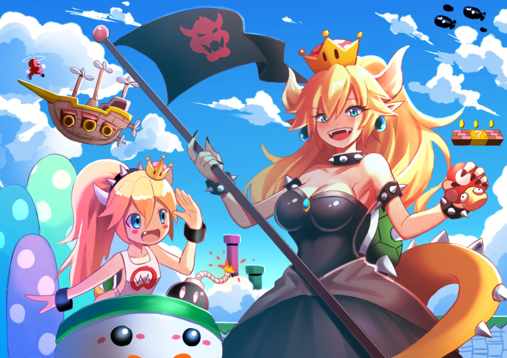Who is Bowsette - Bowser and Princess Peach Are the Latest