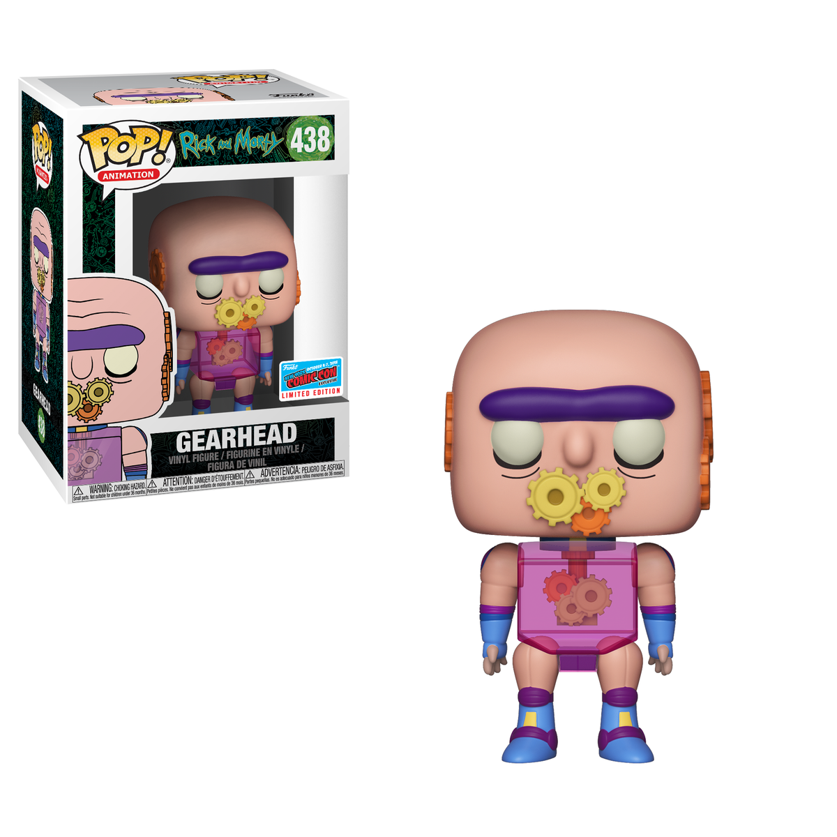 Funko's tweet photo. RT &amp; follow @funko for the chance to win an NYCC 2018 exclusive Gearhead Pop! #FunkoNYCC https://t.co/bBIkGyjadj