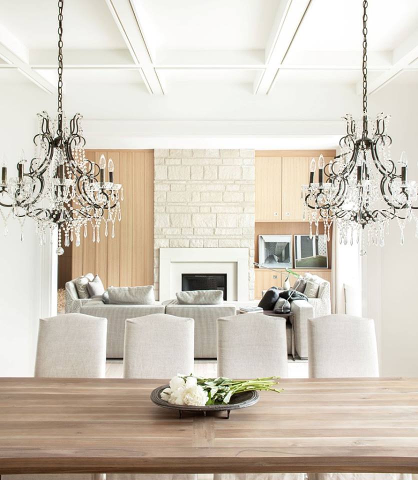 Pro Tip: Chandeliers and clean spaces can help create a luxurious home no matter how big or how small.