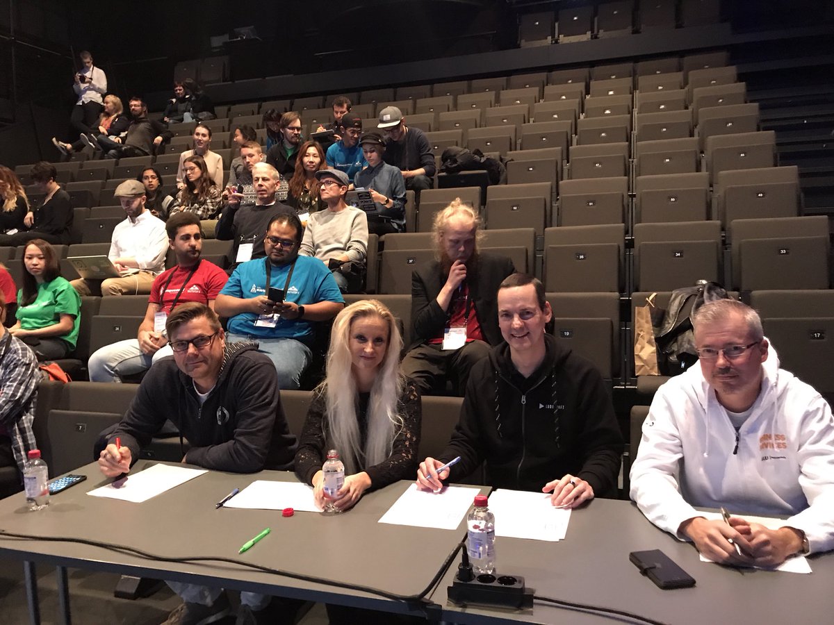 Had the pleasure to visit Startup Weekend Oulu as a jury member, and once again witness the incredible passion and energy for learning, daring and making the world a little better.  

Thank you fellow jury members and organizers <a href="/oulues/">Oulu Entrepreneurship Society</a> <a href="/SWOulu/">Startup Weekend Oulu</a> + the fabulous @sean33paul 😊