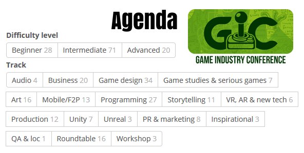 gdcon's tweet photo. #GIC18 schedule hits the internet!

https://t.co/Rgc3jrwvJA

#gamedev #indiedev https://t.co/0iy2lGwW9a