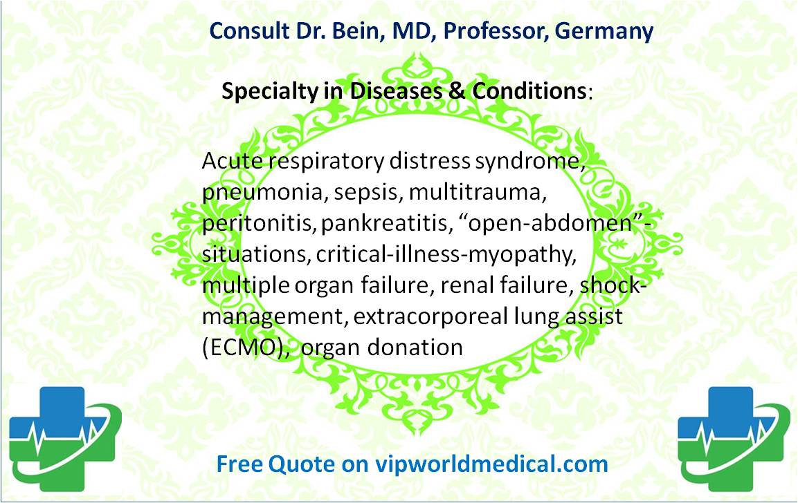 VIPWorldMedical's tweet photo. Second Opinion from Dr. Bein, M.A., MD, Professor, Senior attendant, Germany. Medical consultation is exactly based on medical records. View more https://t.co/InBk7qbGvk https://t.co/JbAa9Z0uLL