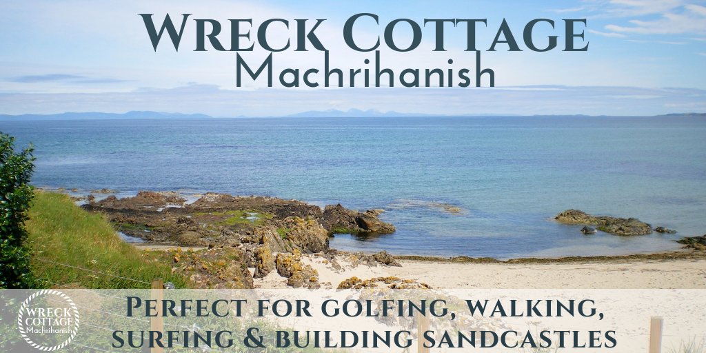 It's nearly the October break and we have some availability!
Wreck Cottage is the perfect seaside getaway for #golfing , #surfing and #relaxing.
We are also #dogfriendly 🐶
#wildaboutargyll #machrihanish
Book now! wreckcottage.com