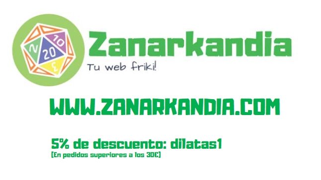 Chicos, he conseguido un 5% de descuento en todos los productos de magic en <a href="/zanarkandia/">Zanarkandia</a> para vosotros! Introducir el codigo 'dilatas1'