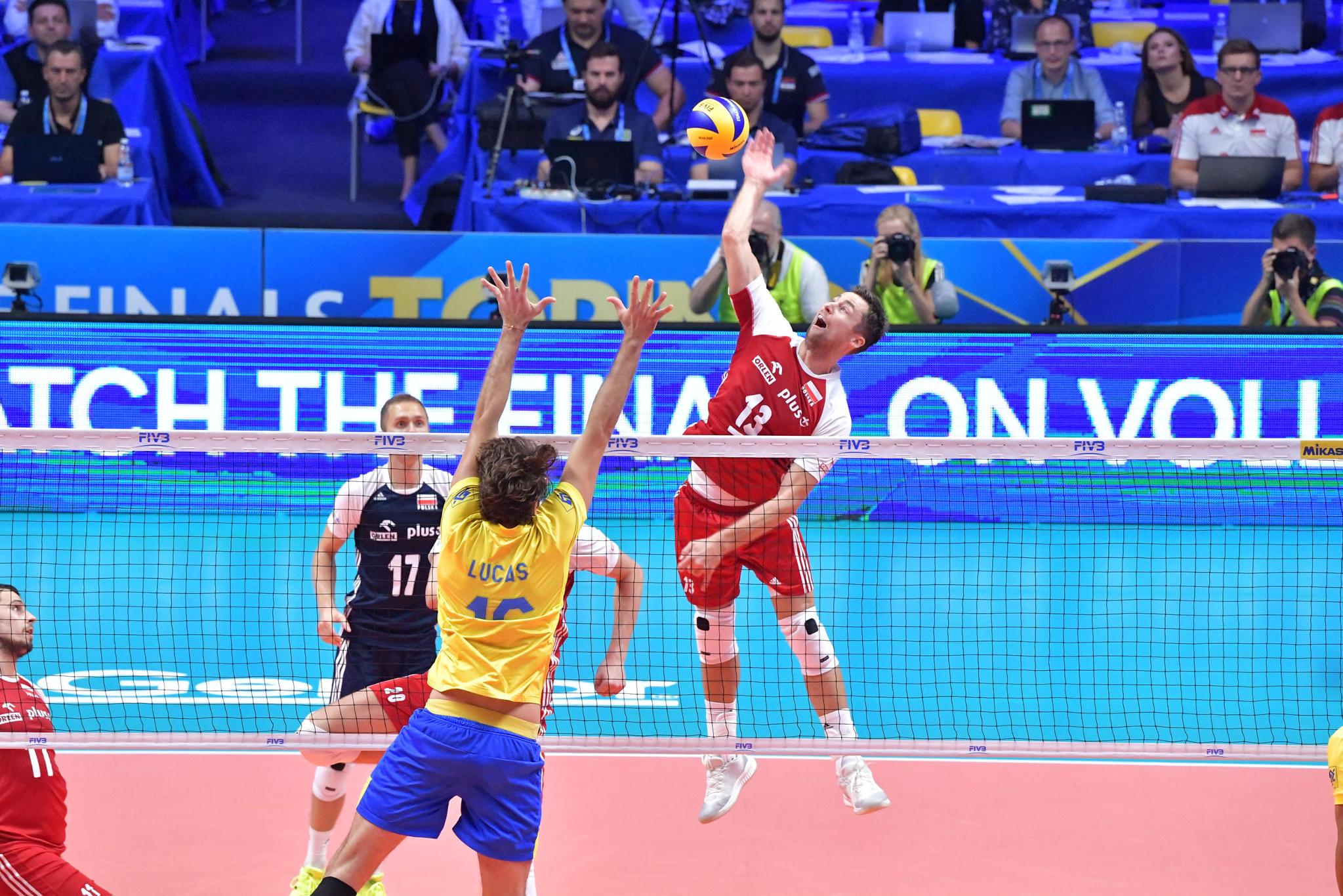 Brazil and Serbia win at FIVB Volleyball Men's World Championship