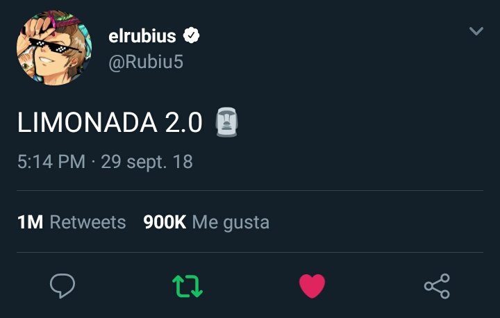 notlourdesita's tweet photo. un millón de retuits en un día, más de seis millones de visitas, más de un millón y medio de likes y 31 millones de subs, volviste con toda y estoy orgullosísima <3 @Rubiu5 https://t.co/0NmD0U8Ksj