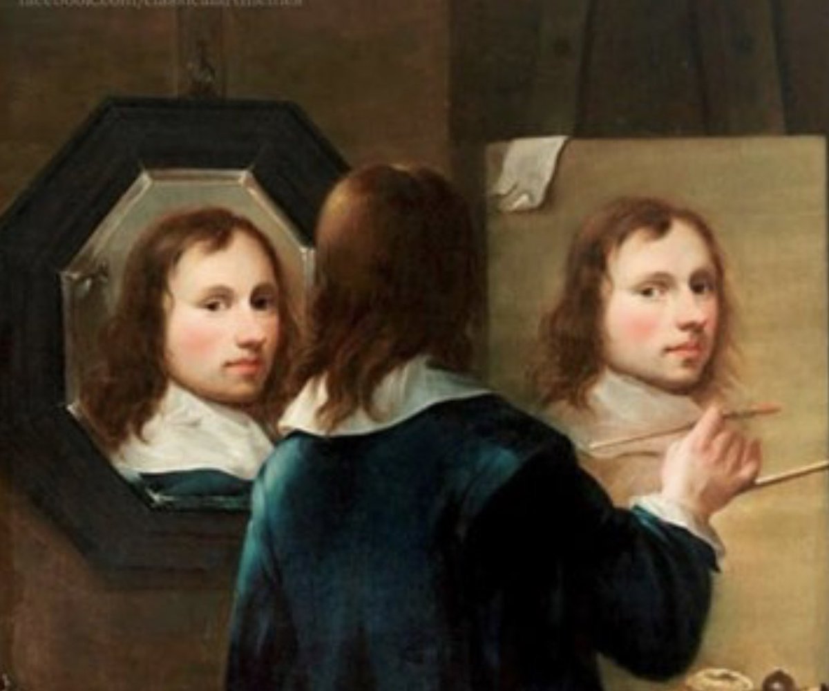 EpocaMedieval's tweet photo. La selfie de 1646 https://t.co/5kWItIfTy5