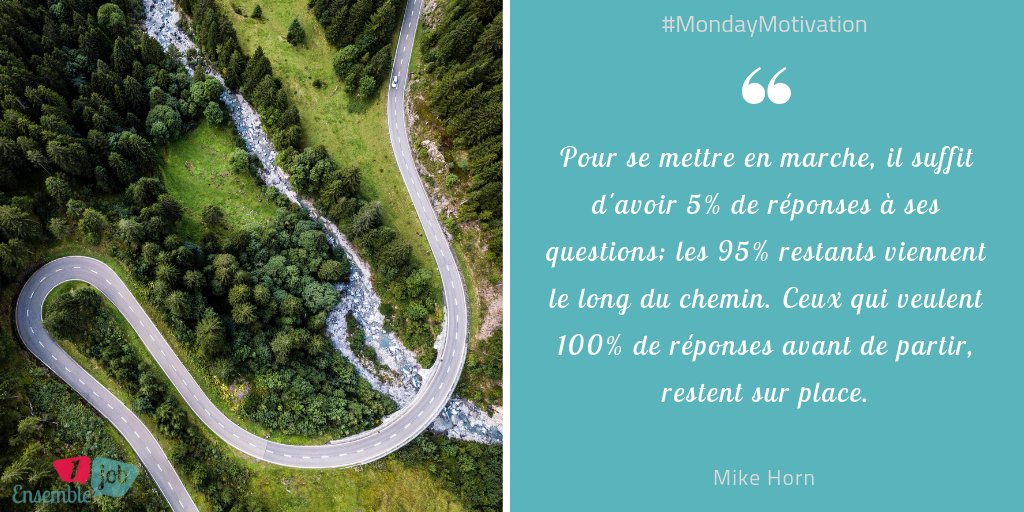 ensemble1job's tweet photo. [#MondayMotivation] OUI ! Définir son projet professionnel permet de trouver les réponses à ses questions ... Lancez-vous 👊

Bonne semaine à tou.te.s !
#EmpowerYourCarreer https://t.co/4lpdH6jkGE