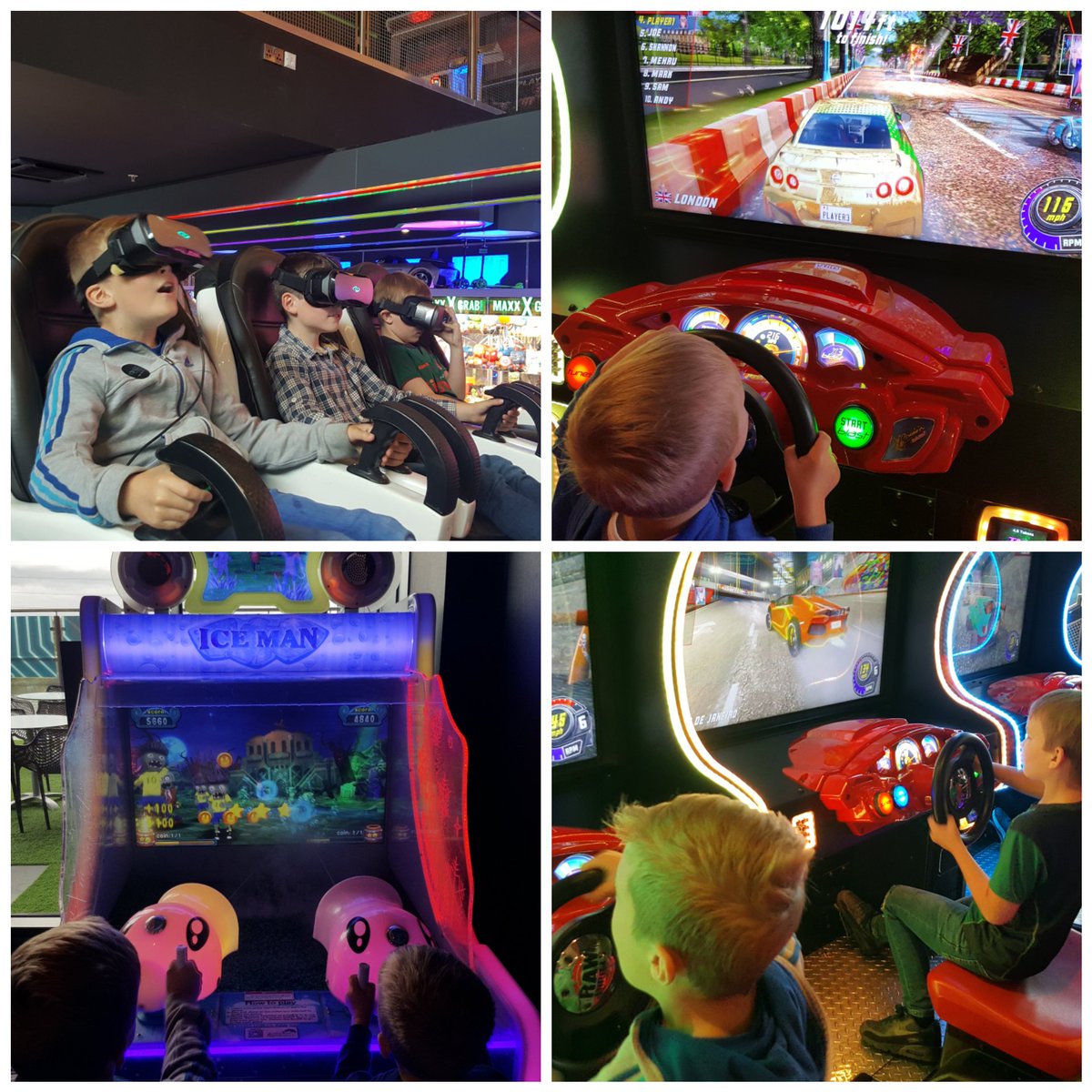 hannahmarytoo's tweet image. A fantastic time had by all today @Vortex_RWB ,the boys faces on the VR experience was priceless!!! Plus added bonus I didn't totally disgrace myself against them on the car races!! #VortexGaming  #sundayfunday