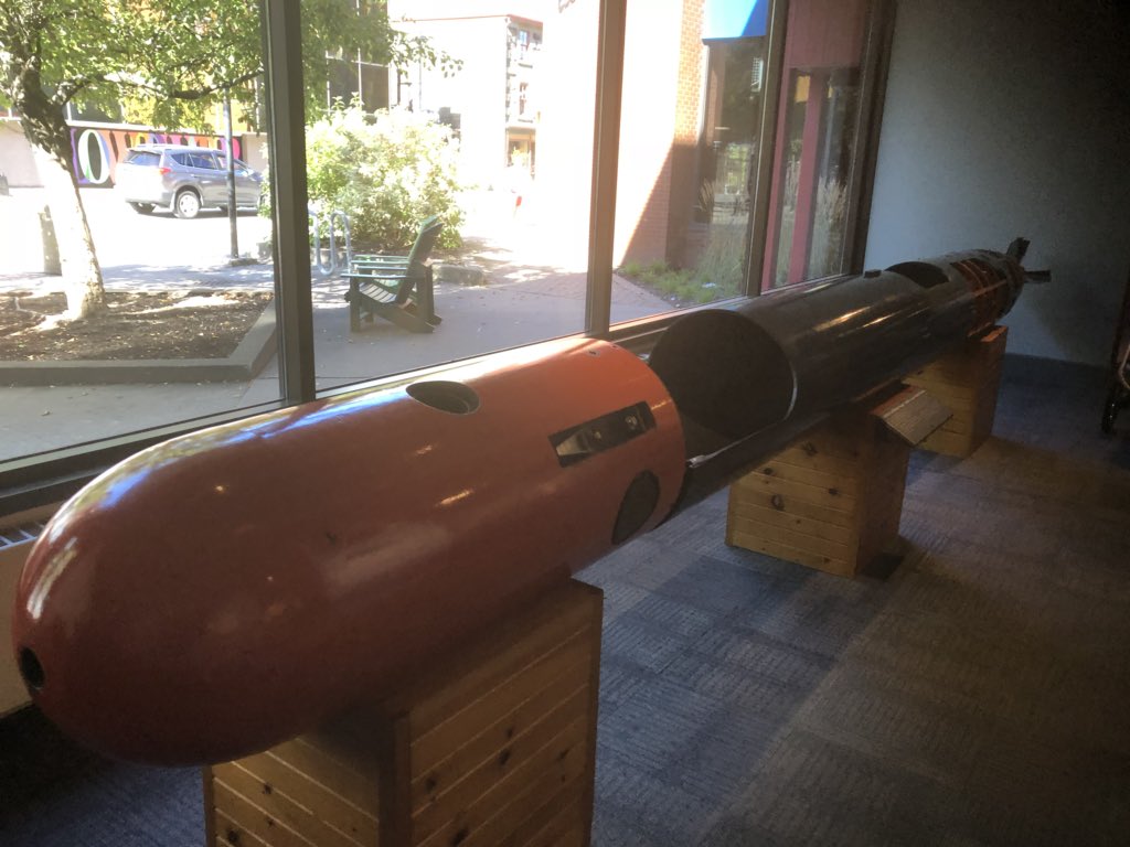 newietraveller's tweet photo. Naval History on display at Halifax Maritime Museum. The first pic is HMS Swansea hunting German U-Boats in the North Atlantic. That wave would have to be around 70-80 feet high #Navy #WW2 #AtlanicOcean #Halifax #nyctoquebeccruise2018 ping @julesaj1 https://t.co/GxtroGrEqq