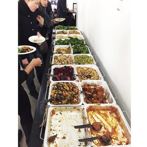 Really glad in hindsight I shilled out for good all day catering. 

#JoeDoesSanAntonio