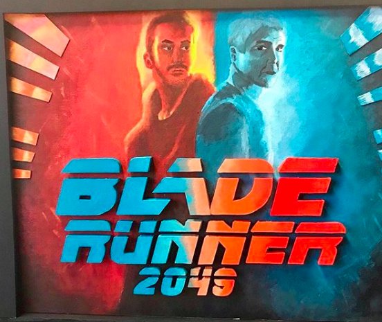 FIDM's tweet image. How amazing is this @bladerunner project by #FIDM Visual Communications Student, @fidm_gwen and her group for their "Materials and Props" class.  #StudentWorkSunday