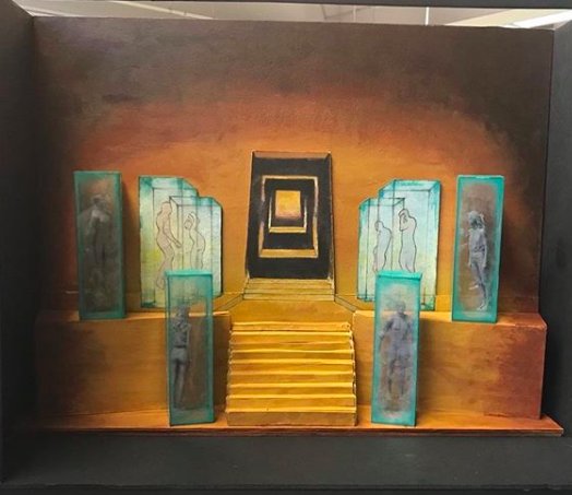 FIDM's tweet image. How amazing is this @bladerunner project by #FIDM Visual Communications Student, @fidm_gwen and her group for their "Materials and Props" class.  #StudentWorkSunday