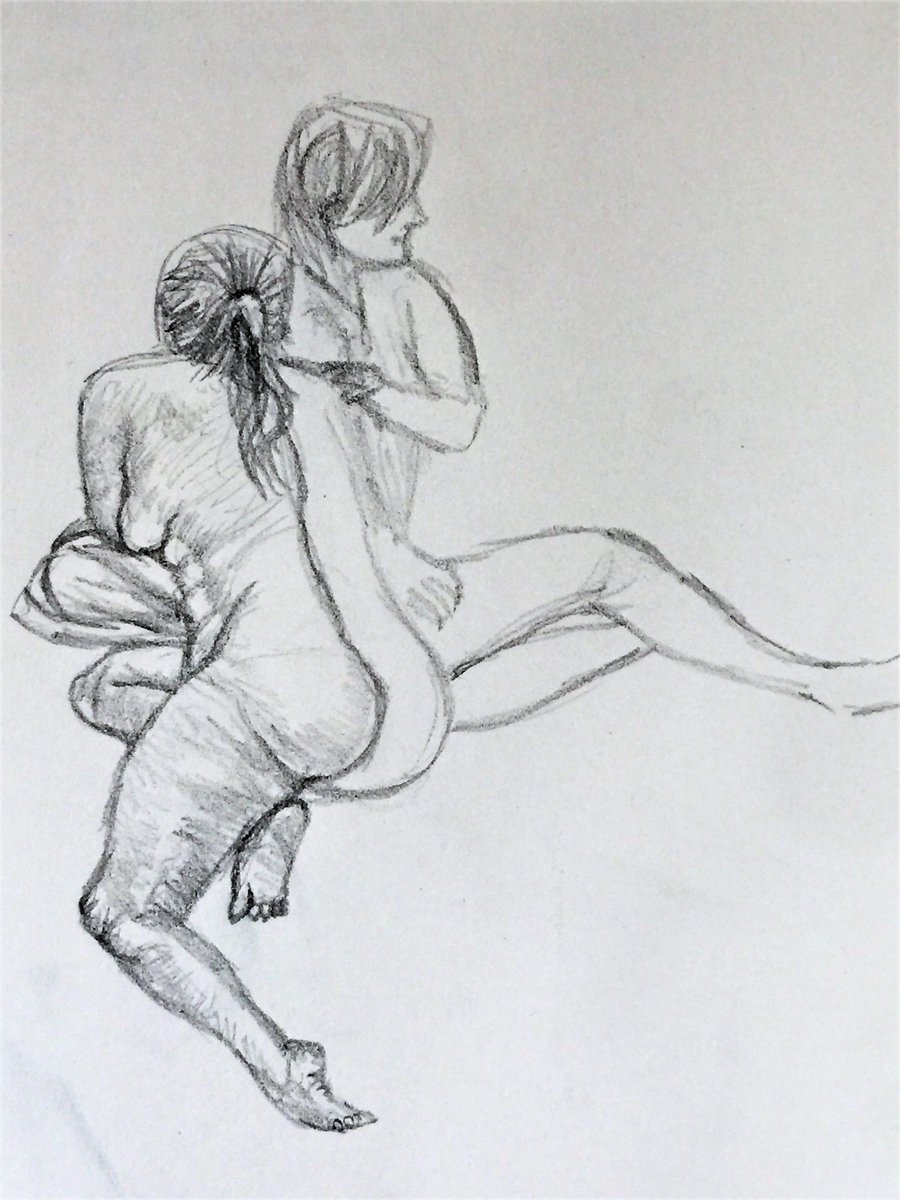MMKH_Art's tweet photo. Some #figure #drawing #sketches done this weekend, this time featuring two #models posing simultaneously! :) #figuredrawing #figuredrawingworkshop #studies #study #pencildrawing #livemodel #art #sketch #figuredrawingclass #lifedrawing #femaleform #humanbody #poses #blackandwhite https://t.co/h5UKicWzSB