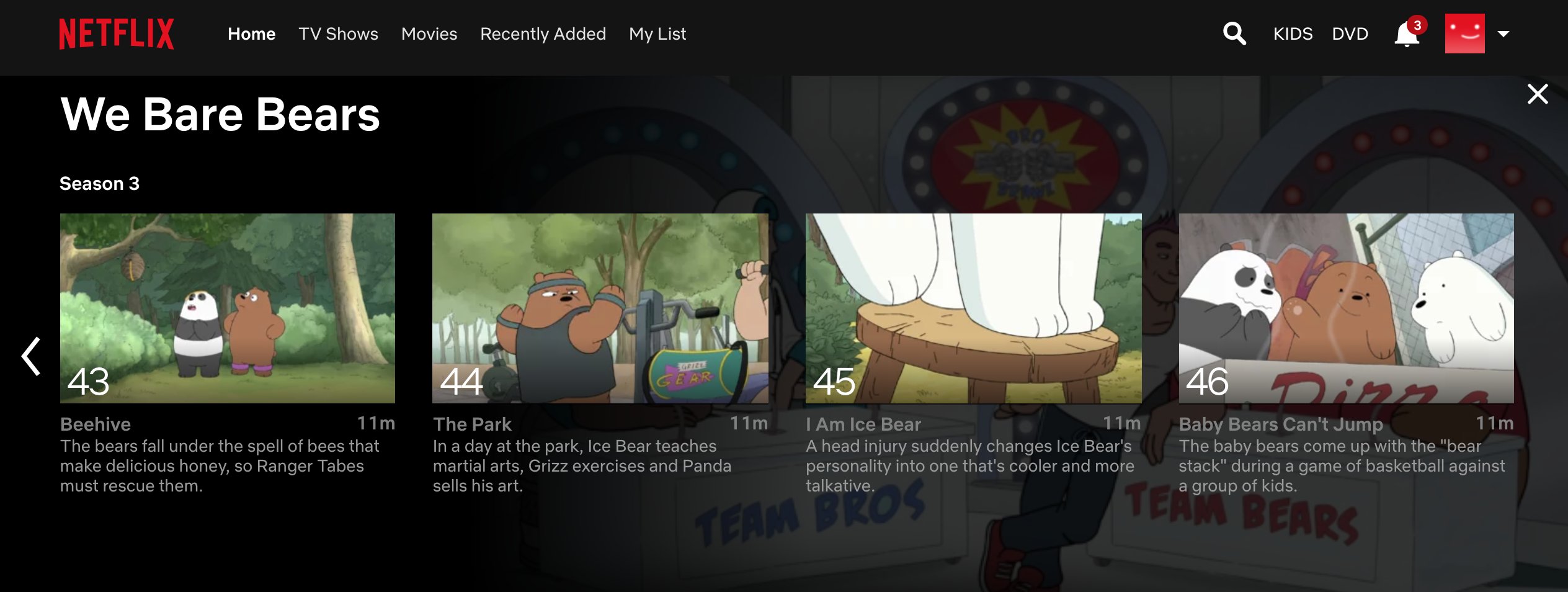 We bare bears netflix sale