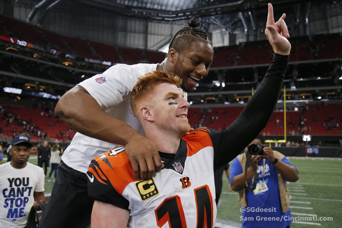 Is Joe Mixon the official little brother of the #Bengals team?