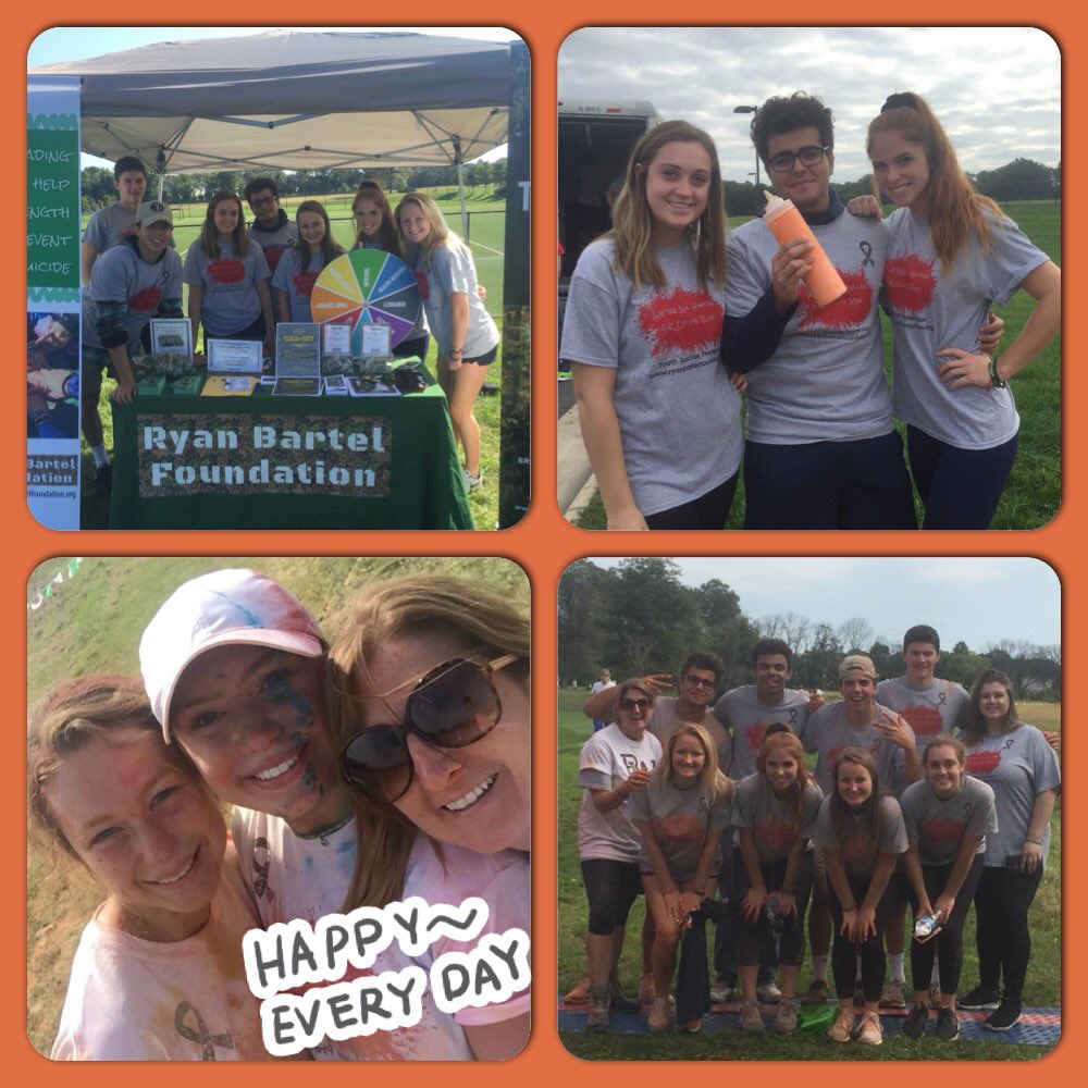 Color Run  ✅ 
We had Fun!
<a href="/RyanBartelFdn/">RyanBartelFoundation</a> 
#WAHColorRun 

Join us Thursday
Because our work here isn’t done!
Oct. 4th
7-9PM
BWHS Track
Luminary Walk 
#WAHWALK18 
<a href="/BWLuminary/">Briar Woods Luminary Walk</a> 
<a href="/MsVMarketing/">Ms. V (she/her)</a> 
<a href="/AinsleyCragin/">Ainsley Cragin</a>

You Are Not Alone 
It Does Get Better 
❤️🧡💛💚💙💛🖤
<a href="/sourcesstrength/">Sources of Strength</a>