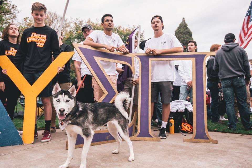Yesterday we welcomed 24 new members into our brotherhood you throwing them into the air! We can’t wait to see what this class can do this year! #rollpi #sigmapi