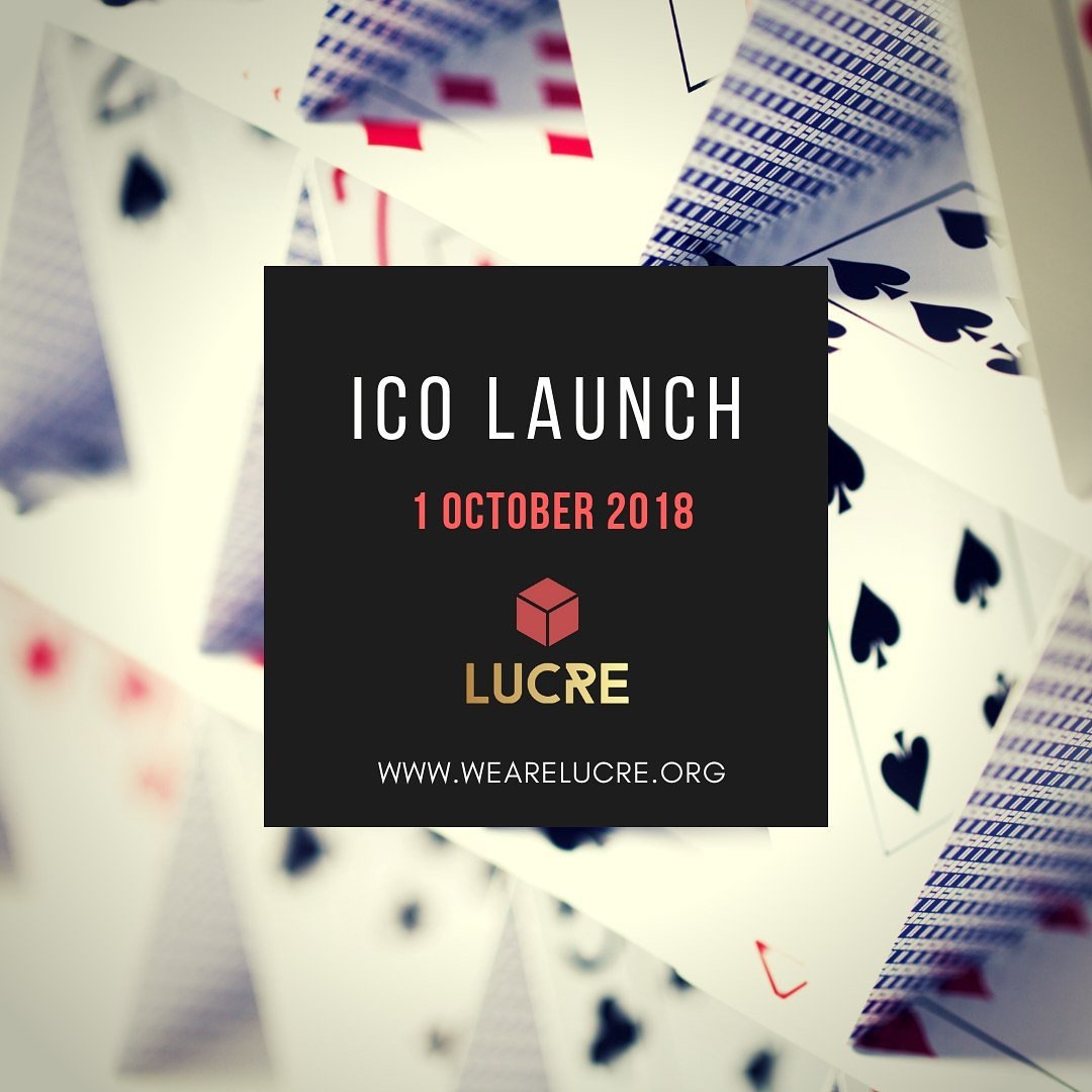 Oct 1st - Dec 31st. Oct Bonus - 25%. Oct Price - $0.19 / 1 LCRx. wearelucre.org
#blockchain #crypto #cryptocurrency #sports #sportsbetting #betting #casino #poker #gambling #gamble #gambler #vegaslife #slots #life #love #cash #money #ico #ico2018 #business #game #winning