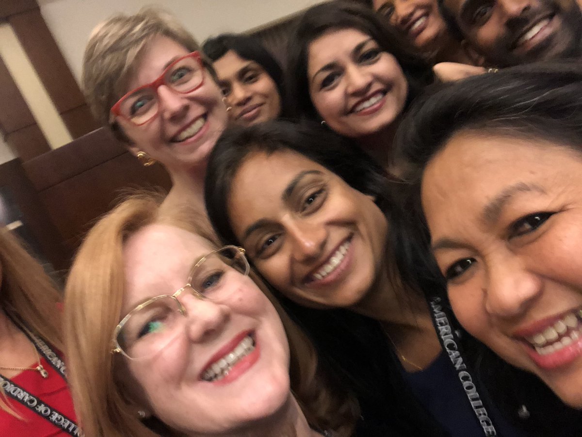 ACC_Georgia's tweet photo. #ACCTwitter party!! #ACCLeg18 #ACCWIC #CardioTwitter @biljana_parapid @DrLaxmiMehta @DrToniyaSingh @avolgman @SmadarKort @iamritu @GarimaVSharmaMD https://t.co/t6aSFRwiec