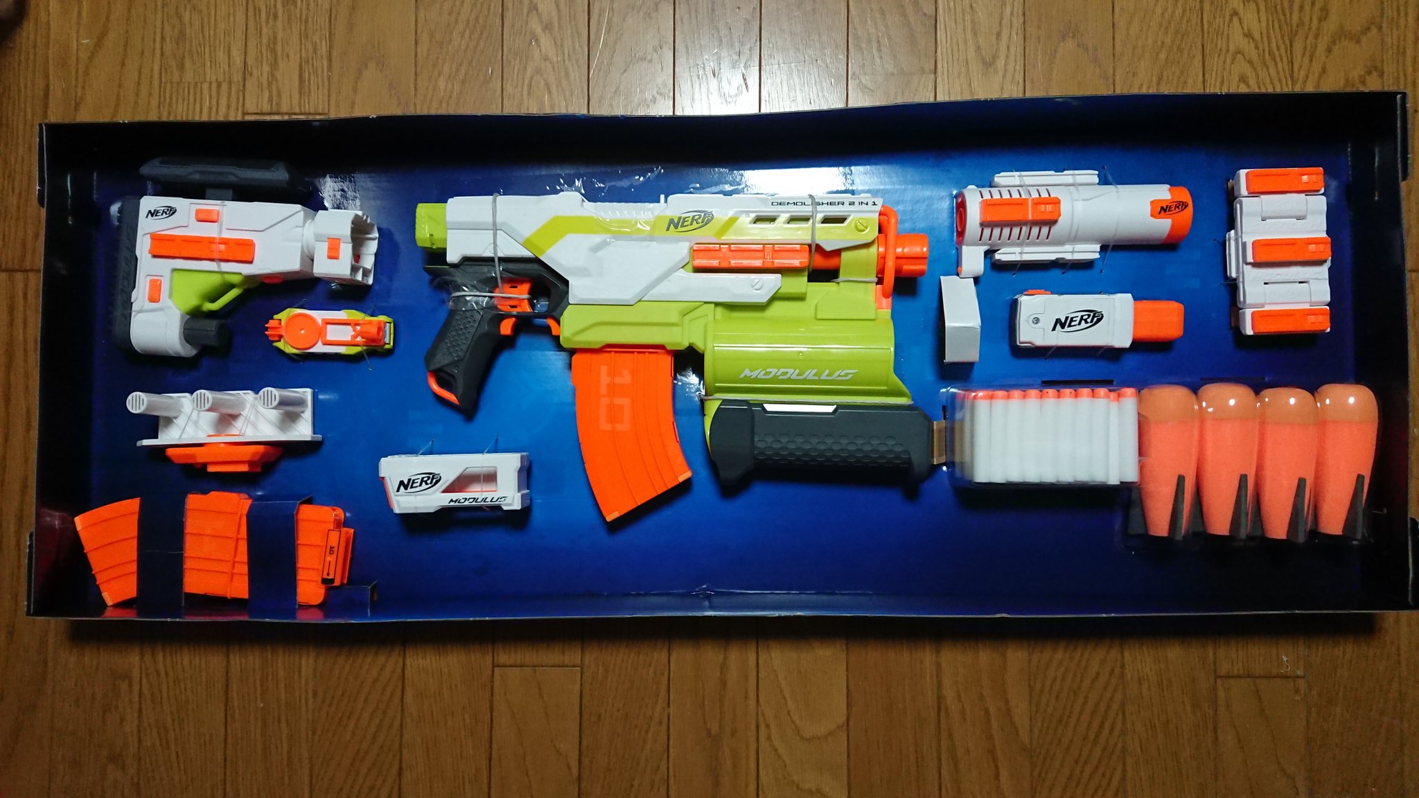 NERF ナーフ　デモリッシャー　他 ナーフ デモリッシャー 紹介 ナフ太郎 Nerf Elite 2-in-1