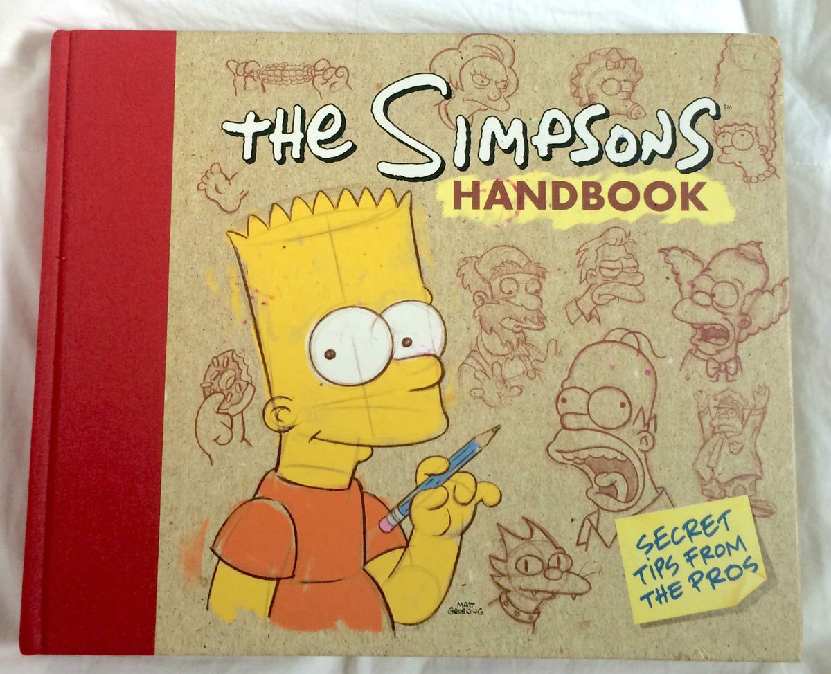 Fromus2u's tweet photo. The Simpsons Handbook Matt Groening First Print   https://t.co/hvXXArytYh
#collectibles #thesimpsons #MattGroening https://t.co/DJeH376iEb