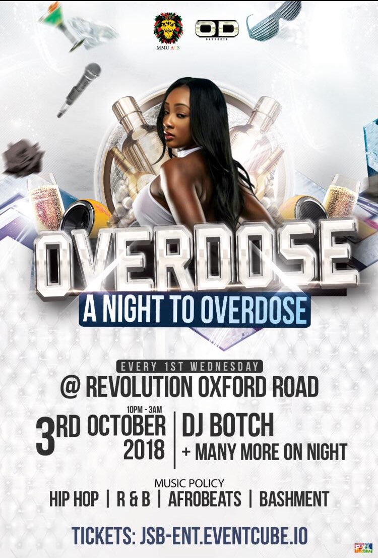 🚨‼️‼️🚨
We're litterally 4 days away from #OVERDOSE and tickets are flying 

- Under 20 standard tickets remaining

jsb-ent.eventcube.io/events/13946/o…