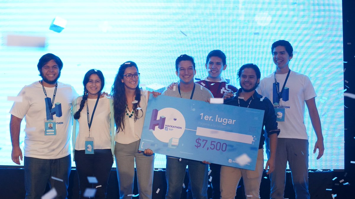BancoPacificoEC's tweet photo. ¡Felicitamos a los ganadores de #HackathonBdP! 1° #DataVaders, 2° #RegresoDePlutón y 3° #JuntosBdP. Gracias a todos por participar con sus proyectos que aportarán para seguir innovando con soluciones reales en el #BancoDelPacífico. https://t.co/uvMVOGf9f1