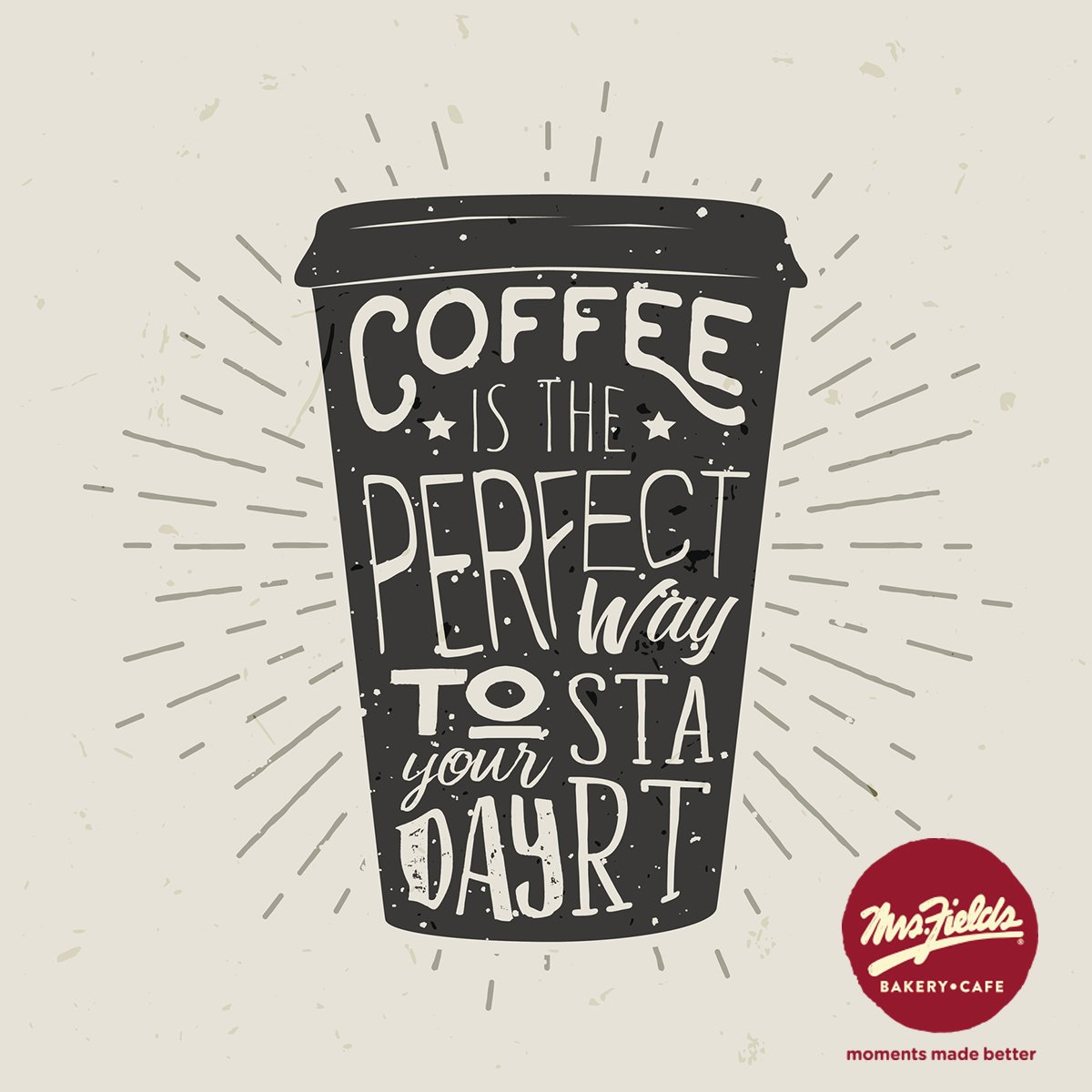 MrsFieldsAus's tweet photo. What better way to start the day on International Coffee Day...or any day really! 😁☕☀️😋 #internationalcoffeeday #awardwinningcoffee #momentsmadebetter #mrsfieldsau https://t.co/XZMPKTIJxo